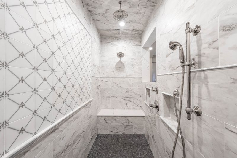 Tile-Design Shower