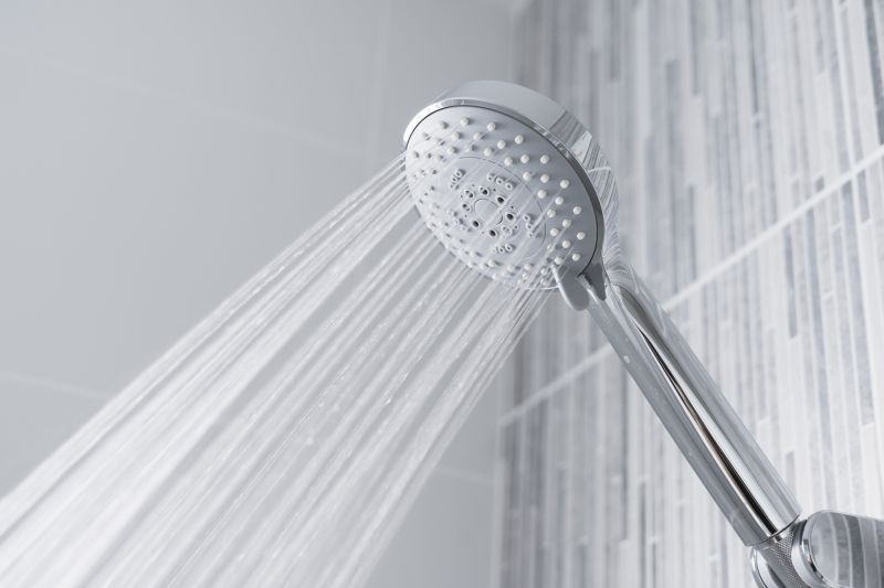Shower with Multi-Function Showerhead